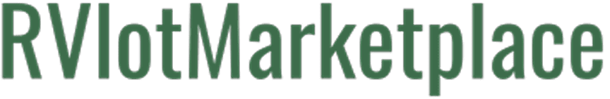RVlotMarketplace branding with green lettering